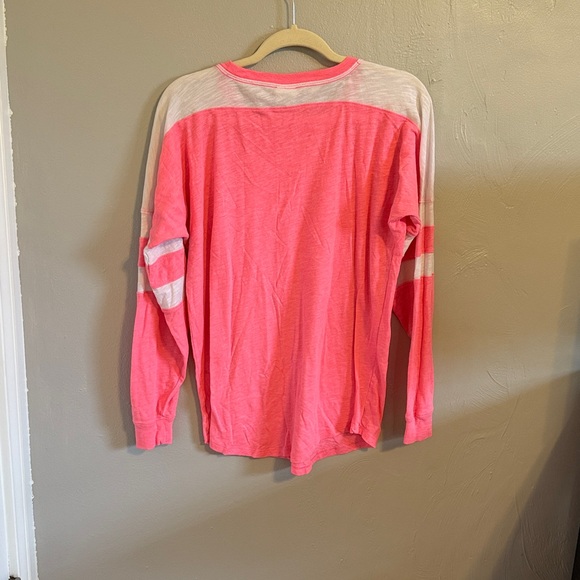 PINK varsity long sleeve t shirt - Picture 4 of 4